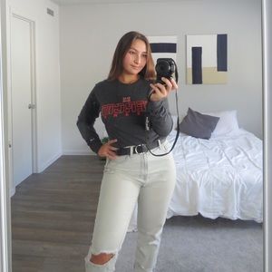 Champion Mercer University Logo Longsleeve T-Shirt